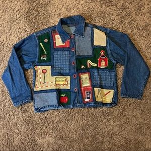 Life Style Button Up Jean Shirt